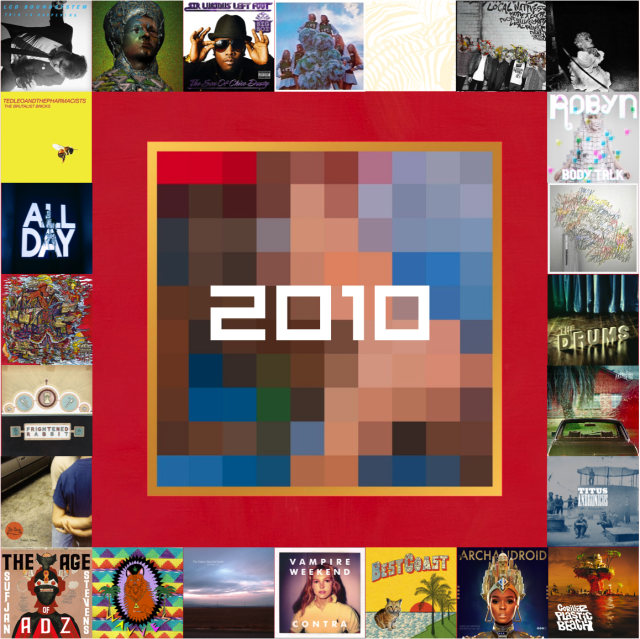 Brandon Foster's Top Albums of 2010