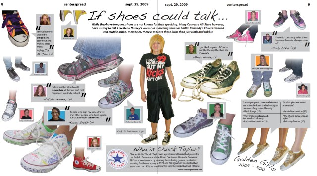 I designed and edited this doubletruck spread for my high school paper, The Prowl.